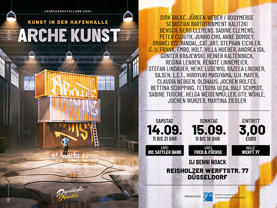 Ralf Schmidt Kunst in der Hafenhalle Arche Kunst