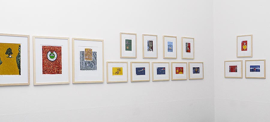 Ralf Schmidt Grafikausstellung im Künstlerhaus Alte Schule, Greven