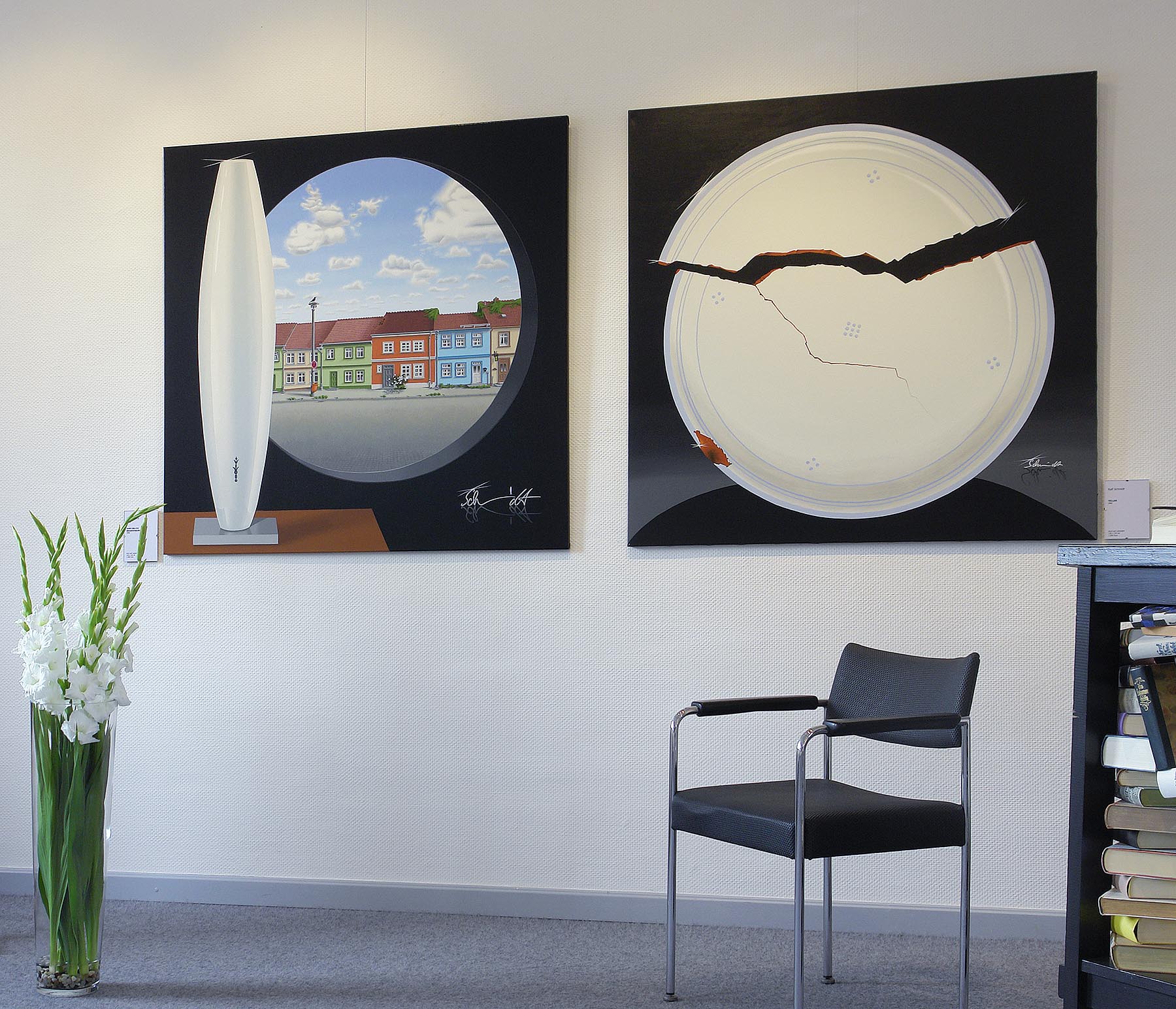 Ralf Schmidt Gesehen – Gedacht, Gemälde und Grafiken, Dürener Tor, Stadt Nideggen