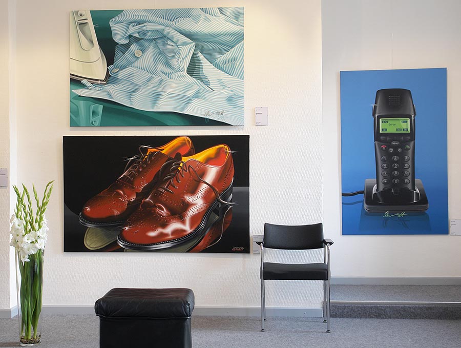 Ralf Schmidt Gesehen – Gedacht, Gemälde und Grafiken, Dürener Tor, Stadt Nideggen