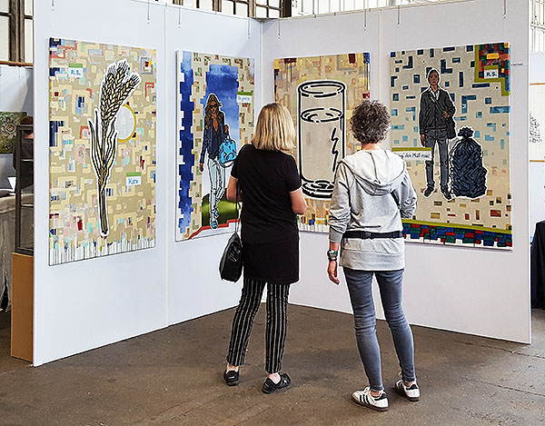 Ralf Schmidt Huntenkunst International Art Fair 2019, Ulft, Niederlande