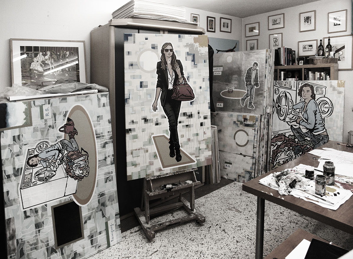 Ralf Schmidt, Kunst im Rathaus, Januar - März 2020, Korschenbroich