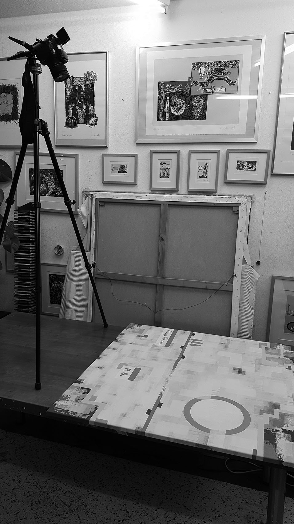 Ralf Schmidt Künstler Artist im Atelier