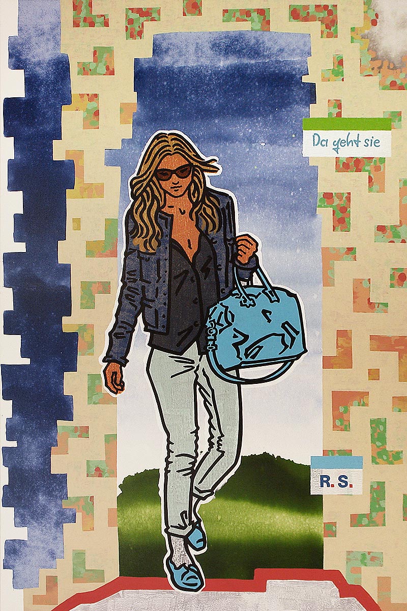 Ralf Schmidt artist Künstler Da geht sie