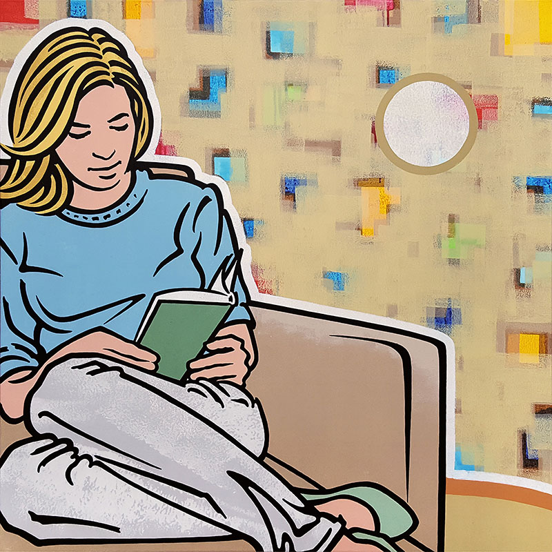 Ralf Schmidt artist Künstler Die Lesende