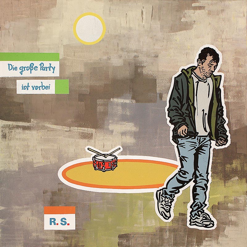 Ralf Schmidt artist Künstler Die große Party ist vorbei