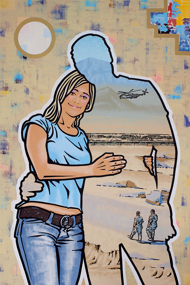 Ralf Schmidt artist Künstler In the army now