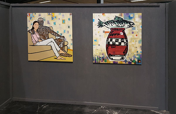 Ralf Schmidt, Nachtbrötchen Galerie, Designer Outletcenter Roermond, September 2021