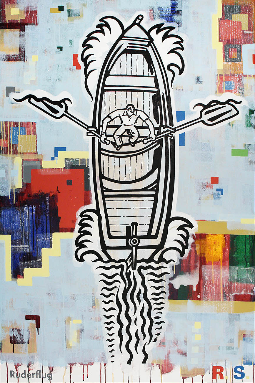 Ralf Schmidt artist Künstler Ruderflug