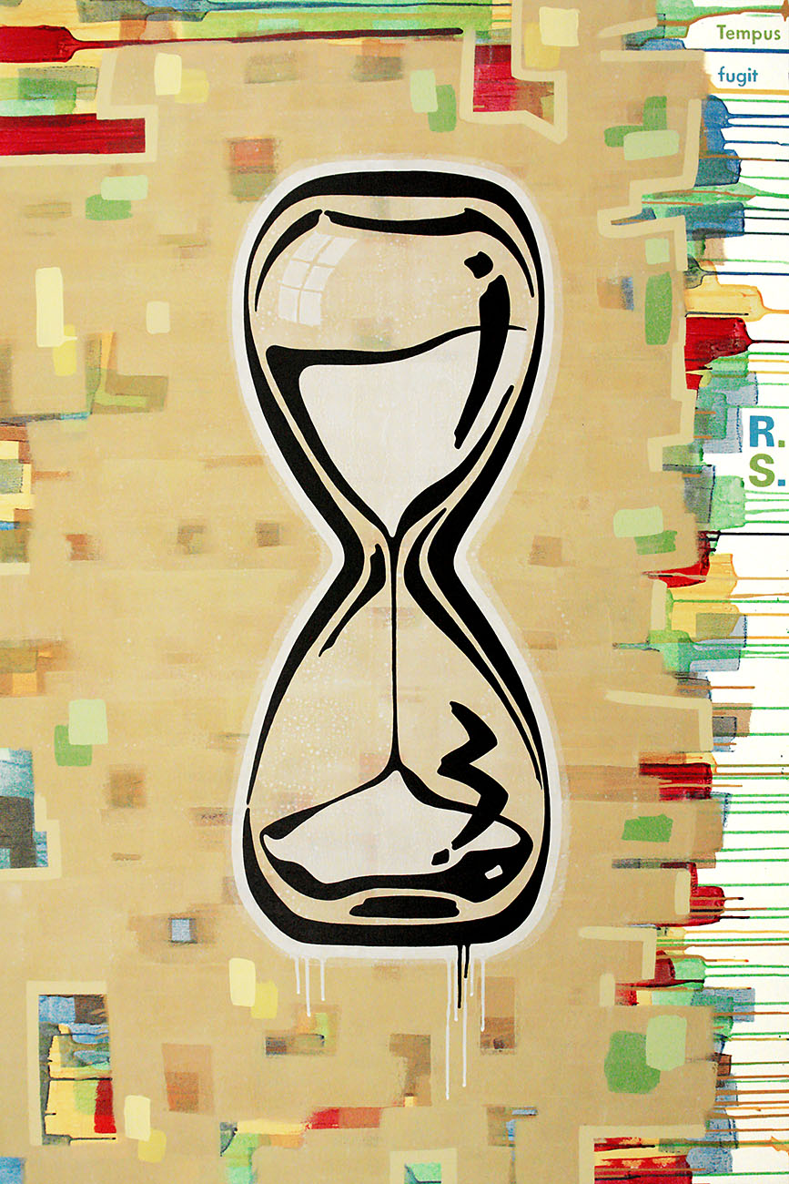 Ralf Schmidt artist Künstler Tempus fugit