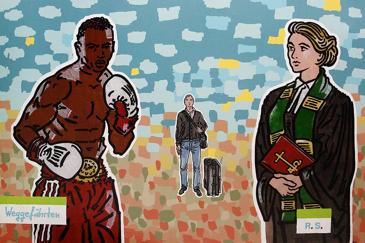 Ralf Schmidt artist Künstler Weggefährten