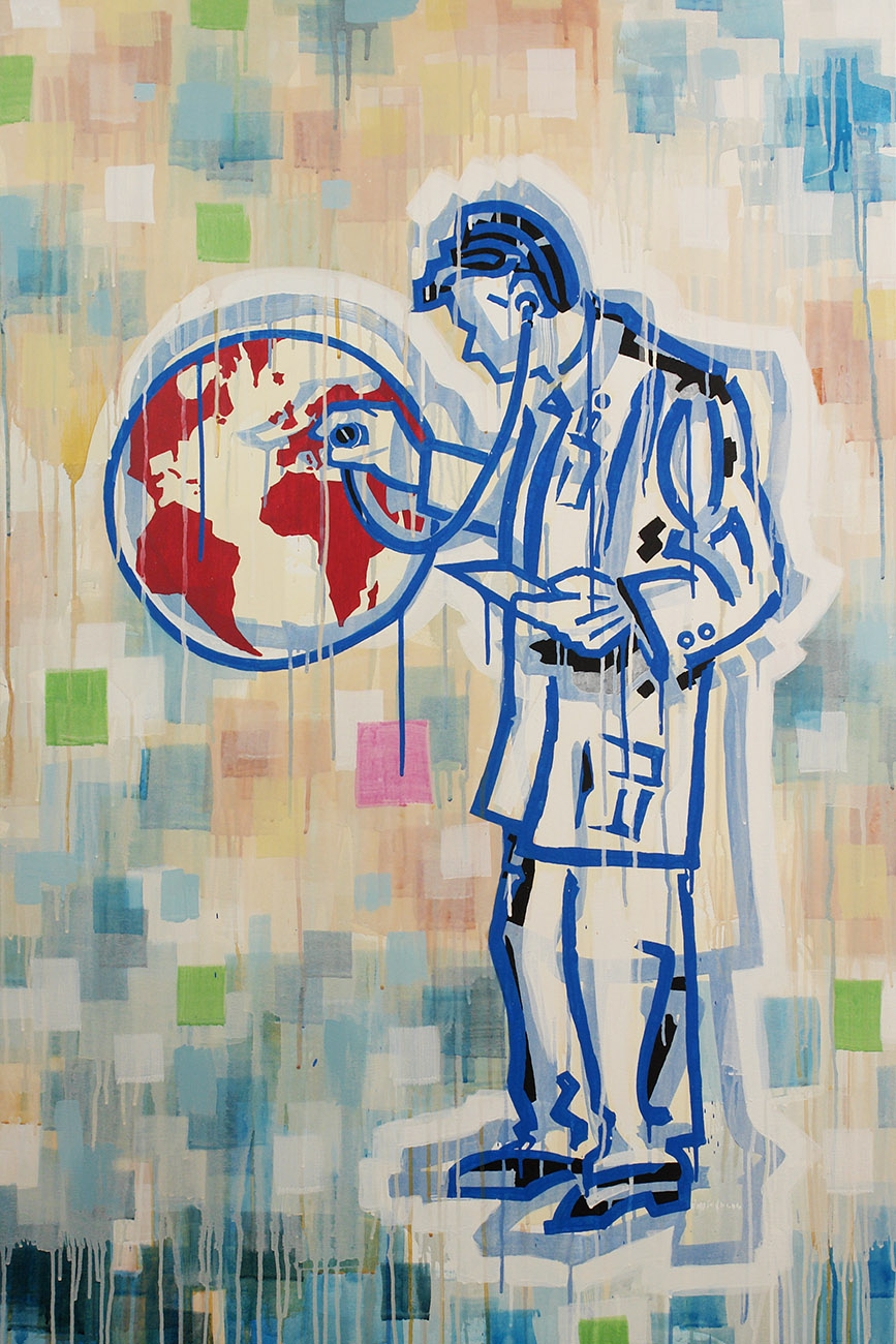 Ralf Schmidt artist Künstler Weltendoktor