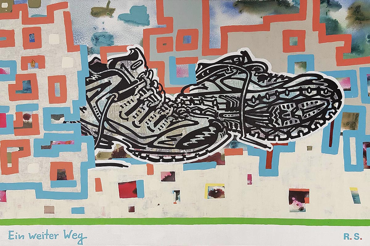 Ralf Schmidt artist Künstler Ein weiter Weg