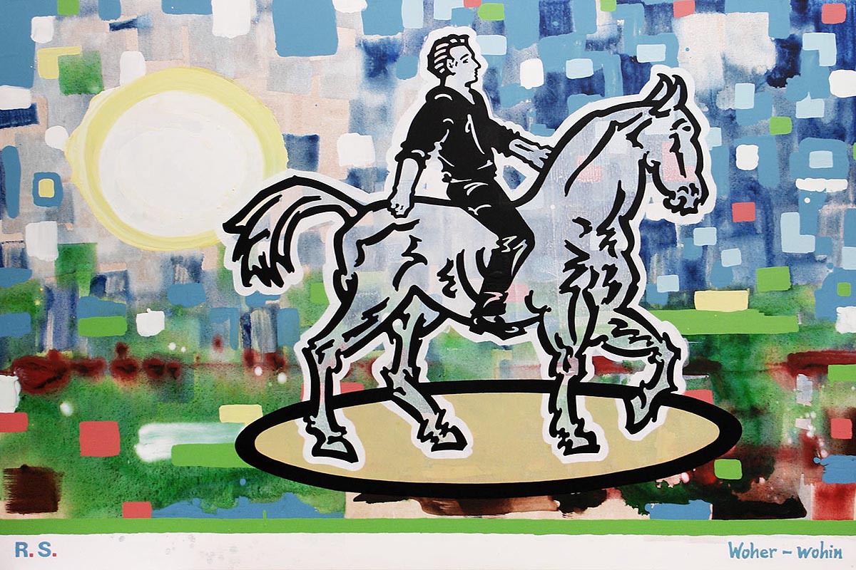 Ralf Schmidt artist Künstler Woher - Wohin